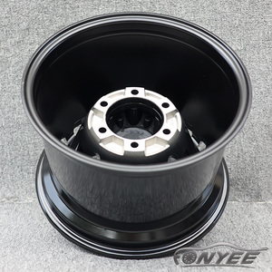 Fonyee roue tout-terrain 15x10 6x139.7 moyeu Concave en aluminium fonte basse pression multi-rayons 4x4 jantes noires en fonte en gros pour Jeep - Product Image 4