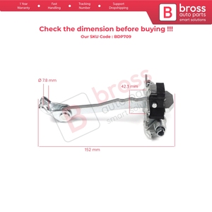 BDP709 Limitador de Apertura de Puerta Trasera para Fluence Megane MK3 4/5 Puertas 824300003R - Product Image 5