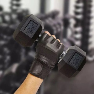 GAF logotipo personalizado guantes de levantamiento de pesas para gimnasio hombres y mujeres disponibles entrenamiento Fitness levantamiento de pesas guantes de gimnasio - Product Image 5