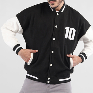 Chaquetas Varsity Personalizadas para Hombre, Invierno, Nueva Colección, Calidad Premium, Secado Rápido, Transpirables, Poliéster/Algodón, Completamente Teñidas - Product Image 4