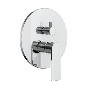 Serie Sprint miscelatore doccia a parete a leva singola deviatore a 4 vie con sistema di installazione - Product Image 1