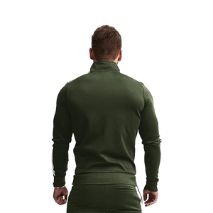 Chándales para hombre Conjunto de 2 piezas Trajes de jogging casuales Conjuntos de Jogger de manga larga Camisa y pantalones de chándal Trajes de chándal atléticos - Product Image 2