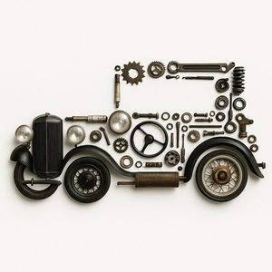 Support d'amortisseur de voiture classique personnalisé CNC Turn-Mill en acier inoxydable - Product Image 1