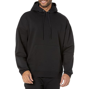 Sudadera con capucha de lana de algodón 100% Premium, ajuste Regular cálido para Otoño Invierno, serigrafía lista para la moda, cómoda - Product Image 1