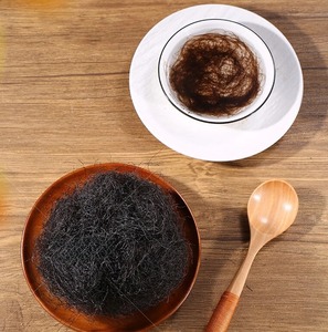 Algues marines noires séchées naturelles, type Fat Choy, aspect cheveux, en provenance du Vietnam, pour une soupe végétalienne saine - Product Image 4