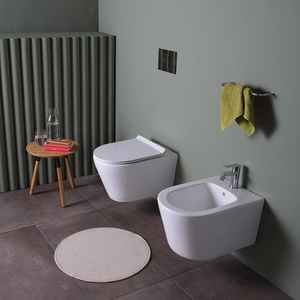 Bidés de Cerámica para Colgar en la Pared Bernina y Artículos de Baño y Sanitarios Premium WCS - Product Image 1