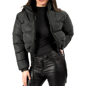 Veste matelassée surdimensionnée pour femme, design personnalisé, brillante, respirante, veste gonflée personnalisée, chaude, légère, brillante, veste gonflée - Product Image 4
