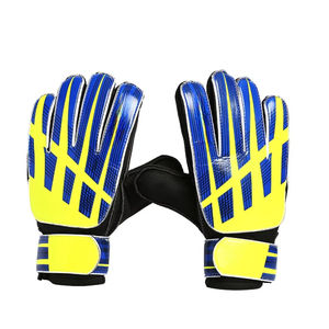 Gants de gardien de but de football professionnels pour adultes et jeunes, fournisseur direct d'usine, super adhérence en latex, sangle de poignet réglable, respirant - Product Image 1
