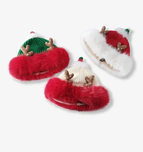 Nouveau design, mode, fabricant unisexe de marque privée, bonnets jacquard strass personnalisés - Product Image 6