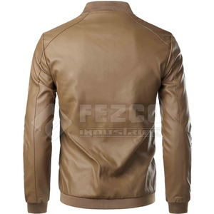 Chaqueta de Invierno de Piel de Vaca para Hombre de Alta Calidad, Cuello Alto, Logotipo Frontal Personalizable, Impermeable, Transpirable, Estilo Urbano - Product Image 2