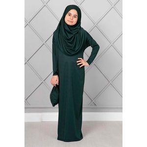 Vestido de oración para niños Hijab Esmeralda - Product Image 5