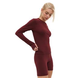 Leggings de sport décontractés 100% coton, taille mi-haute - Product Image 6