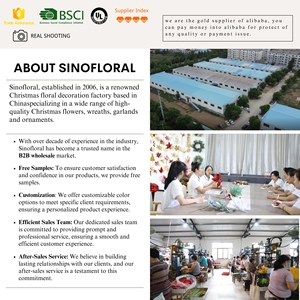 Số lượng lớn nhân tạo Magnolia hoa giáng sinh hoa vàng Magnolia hoa cho Cây giáng sinh long lanh Xmas hoa - Product Image 5