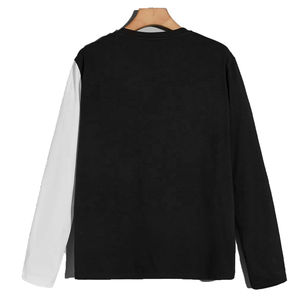 Vente en gros Nouvelle mode sur mesure avec logo lourd premium col rond pour hommes pull à manches longues chemises de survêtement haut de gamme pour hommes - Product Image 2