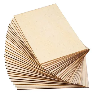 Wood Sheets for DIY for House Aircraft Ship Boat Arts and Crafts School Projects Coasters - Product Image 5