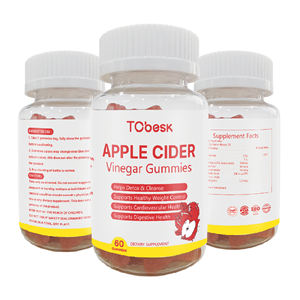 TCbesk Vinaigre de cidre de pomme Gummies Complément alimentaire sans sucre pour adultes Contrôle du poids - Product Image 3