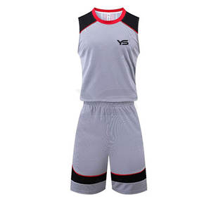 Uniforme de basket-ball personnalisé de haute qualité pour hommes grande taille ensembles de tissus en polyester sublimé vente en gros - Product Image 1