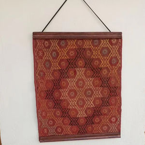 Tapiz bordado Vintage moderno, alfombra para colgar en la pared, decoración tejida para Pascua, Diwali, boda, cumpleaños, aniversario, espacios pequeños - Product Image 1