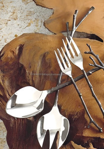 Ensemble de couverts et de service de conception de poignée de branche d'arbre antique à un prix abordable - Product Image 6