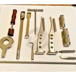 Ensemble de prothèses Austin Moore Kit d'instruments médicaux chirurgicaux orthopédiques de qualité supérieure procédures d'arthroplastie de remplacement de la hanche - Product Image 3