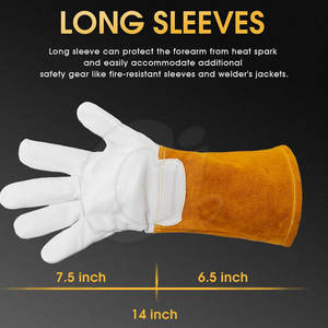 Vêtements de protection Gants de soudage Tig Nouveau style Gants de soudage Tig Design unique Gants de soudage Tig - Product Image 2