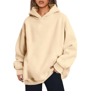 Sweat à capuche avec impression personnalisée Sweat-shirt à capuche pour femmes décontracté solide coupe ample imprimé Tops Automne Hiver Pull à capuche - Product Image 2