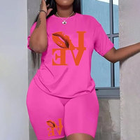 Haute qualité anti-transpiration coton matériel femmes été Shorts ensemble mode tenue demi manches Article femmes été Shorts ensemble