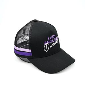 หมวก Trucker แบบ ODM ผลิตตามสั่ง พร้อมแถบข้าง ผู้ผลิตหมวกจากอินโดนีเซีย หมวก Trucker ลายทาง ปักโลโก้ตามสั่ง สำหรับกิจกรรมกลางแจ้ง หลายสี - Product Image 2