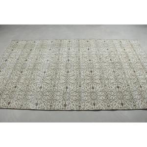 Alfombra Turca Vintage de 4.7x8.2 pies (142x250 cm), Alfombra Blanca de Estilo Suroeste - Product Image 3