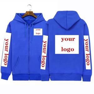 Moda Sudaderas con capucha personalizadas Diy Logo Imagen Imprimir Ropa Cremallera personalizada Sudadera con capucha Pullover con calidad superior - Product Image 2