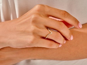 Joyería de piedras preciosas de topacio blanco para mujer, anillo de estilo bohemio de plata, joyería de plata de ley 925, anillo hecho a mano de tendencia, Regalo para mamá - Product Image 6