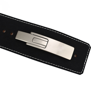 Cinturón de cuero de gimnasio de alta resistencia para entrenamiento de potencia 2023, suave y fuerte con hebilla de palanca de levantamiento de pesas sublimada - Product Image 4