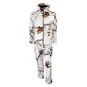 เสื้อแจ็คเก็ตขนสัตว์ลายพรางคุณภาพพรีเมียมสำหรับผู้ชาย เสื้อแจ็คเก็ตอุ่นสำหรับกิจกรรมกลางแจ้งพร้อมลายพรางป่า สำหรับการล่าสัตว์ - Product Image 3