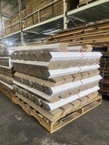 Custom Design Kraft 90 Degree Corrugated Paper Lock Style <b>Corner</b> <b>Protector</b> Waterproof Angel <b>Corner</b> Paper Paperboard Printing - Product Image 2