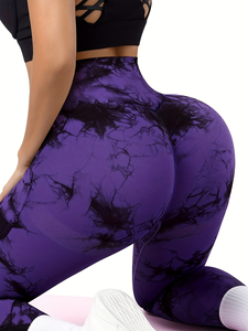 New 2025 Best Quality women's <b>tie</b> <b>dye</b> leggings with custom Design Printing quick dry sports wear women's <b>tie</b> <b>dye</b> leggings - Product Image 3