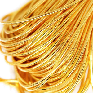 Hilo de alambre de lingotes de oro ligero de alta calidad Material Dabka de la mejor calidad Baja contracción Alta resistencia Precio al por mayor #0904 - Product Image 2