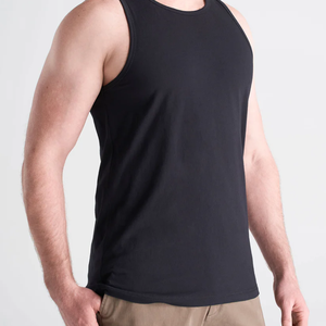 2023 nueva llegada logotipo personalizado Fitness gimnasio camiseta sin mangas para hombres gimnasio chaleco hombres Alta Calidad Algodón OEM bajo precio chalecos - Product Image 4