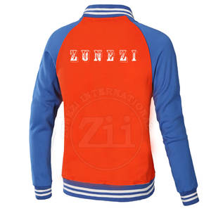 Veste d'hiver pour homme de haute qualité, dernier design, style lettreman, respirante, surdimensionnée, écologique, légère, coupe-vent, devant droit - Product Image 2