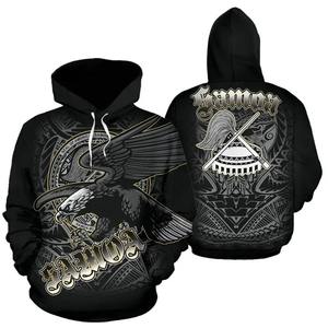 Mens Classic <b>Hooded</b> Half-<b>Zip</b> Sweater Autumn Regular Fit Casual Customized Hoodie - Product Image 3