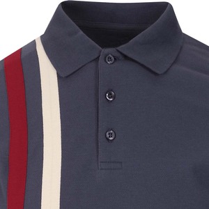Polo de golf personnalisé de haute qualité avec broderie de logo pour hommes, chemises en polyester, élasthanne et respirant à séchage rapide - Product Image 2