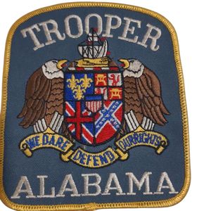 Esta es una insignia de brazo de tela bordada en rojo y azul del Regimiento de Artillería Real 26 (XXVI) - Product Image 2