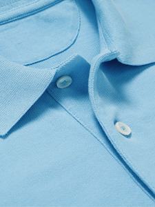 Polo de Punto para Hombre, de Viscosa y Algodón, para Uso Casual de Verano, Tejido Ligero, Manga Corta - Product Image 2