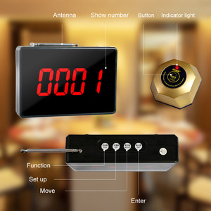 Sistema de Llamada Inalámbrico Dayetch para Restaurantes con Pantalla LED Digital y Receptor de Llamada para Enfermeras - Product Image 4