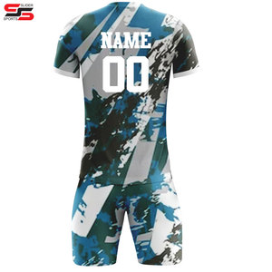 Uniformes de football à la mode, ensembles de maillots de football, tissu polyester de haute qualité par sublimation - Product Image 2