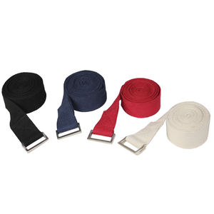 Sangle de yoga en coton durable pour une utilisation professionnelle, les entraînements à domicile et l'entraînement de la flexibilité à un bon prix, personnalisable - Product Image 2