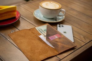 LBH-0014หนังมีช่องใส่ธนบัตรสำหรับร้านอาหารโลโก้ตามสั่ง - Product Image 2