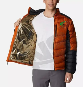 Bomber con capucha de gran tamaño para hombre, chaqueta de invierno, chaqueta acolchada hecha a medida, ropa de abrigo de moda, logotipo impreso, manga larga, calidad Premium - Product Image 5