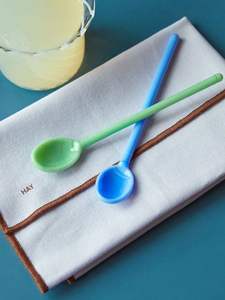 ชุดเซิฟเวอร์สลัด100% ทำมือสไตล์โบฮีเมียนสำหรับใช้ในบ้านและในโรงแรมมีช้อนตักไอศกรีมให้บริการสลัด - Product Image 3