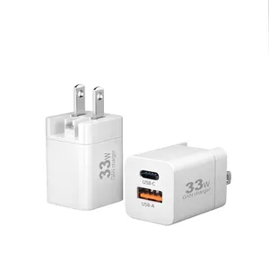 Gan Charger 33w Gan Portable Notebook Mobile Phone Pd Charger For Ipad Iphone