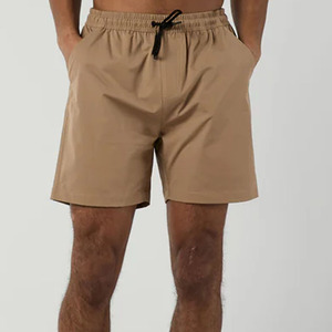 Shorts de Playa para Hombre de Secado Rápido, Transpirables, Ecológicos, Antiarrugas, con Cordón en la Cintura, Opción de Logotipo Frontal, 100% Poliéster, OEM - Product Image 4